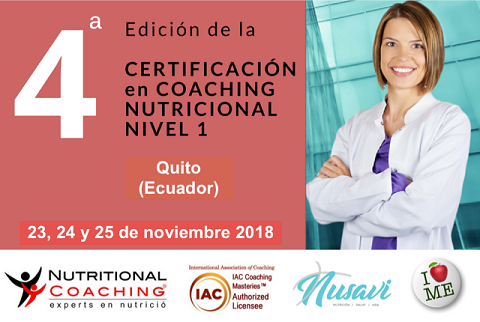Certificación en Coaching Nutricional